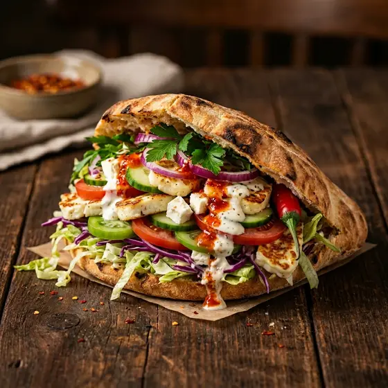 8. Döner vegetarian